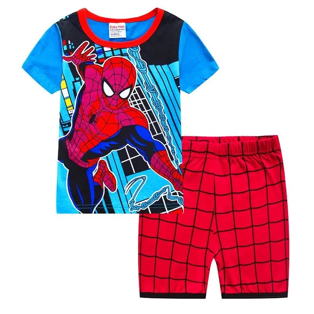 Chlapčenské letné pyžamko Spiderman