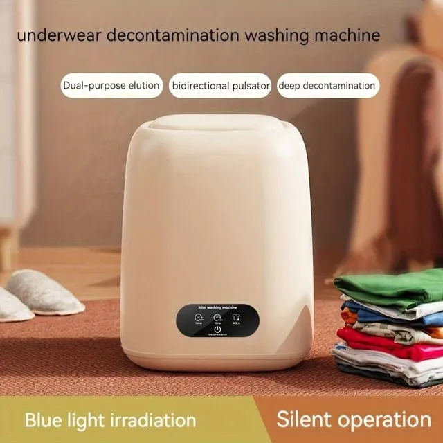 Mini washing machine for gentle underwear and socks