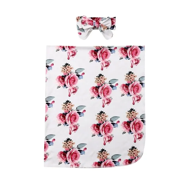 Couverture pour bébé avec bandeau E481