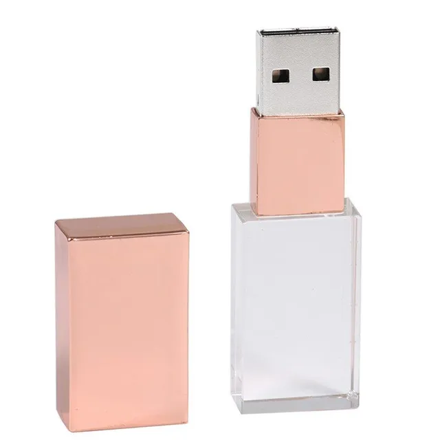 USB flash drive crystal