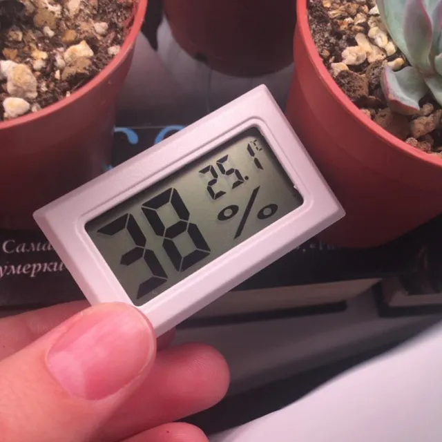 Karakasa digitális higrométer és hőmérő