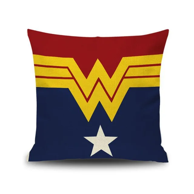 Stylish pillowcase with superhero theme