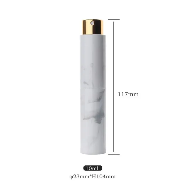 Recipient umplut cu pulverizator pentru parfum de 10 ml, pentru geantă