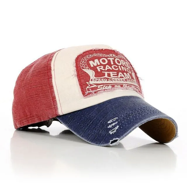 Stylish motorcycle cap