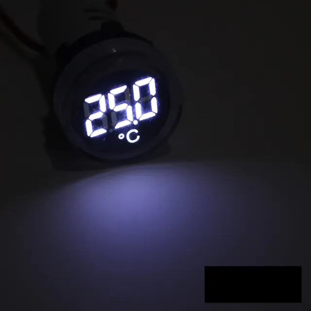 Mini plastový LED digitálny teplomer