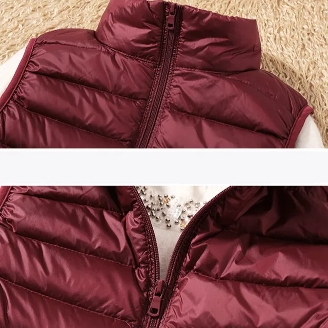 Beautiful ladies lightweight down vest