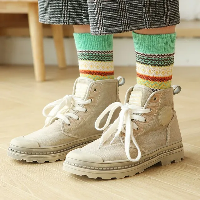 Warm wool stylish socks