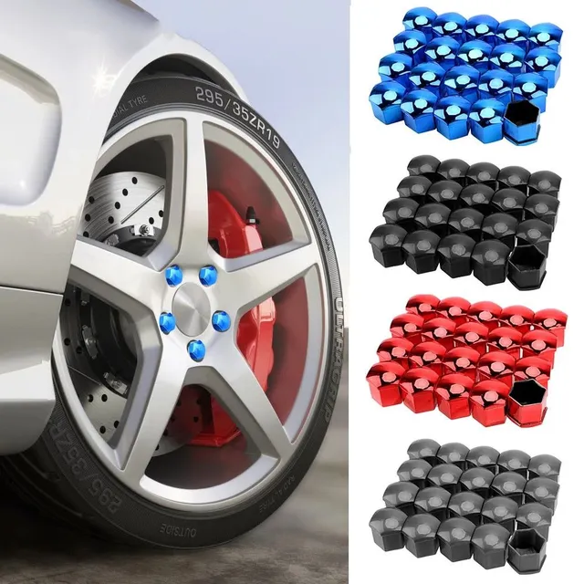 Love615---19/17mm 20pcs/car wheel nut cover set