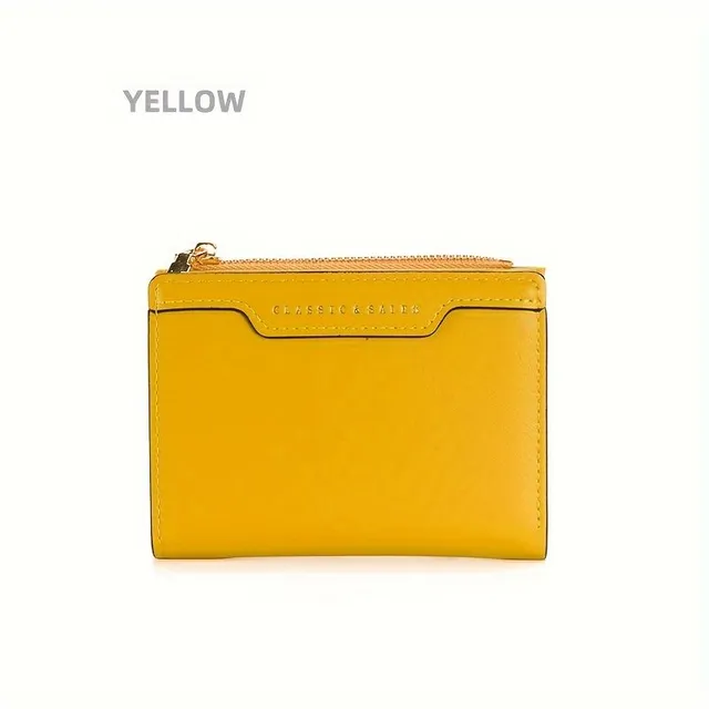 New thin single color coin wallet from 2024, minimalist trendy wallet