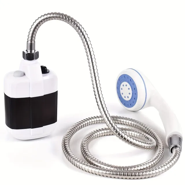 Portable Shower for Camping, Travel and Garden - Handheld Shower Pump with Water Filtration