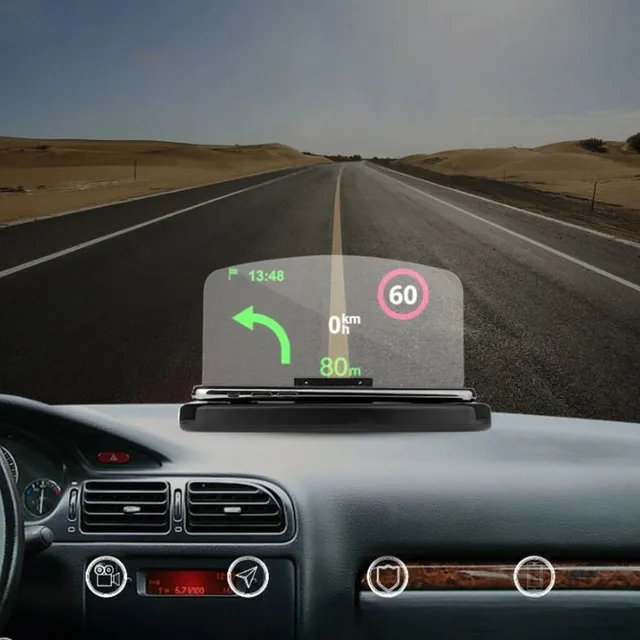 Car display for mobile phones - navigation projection