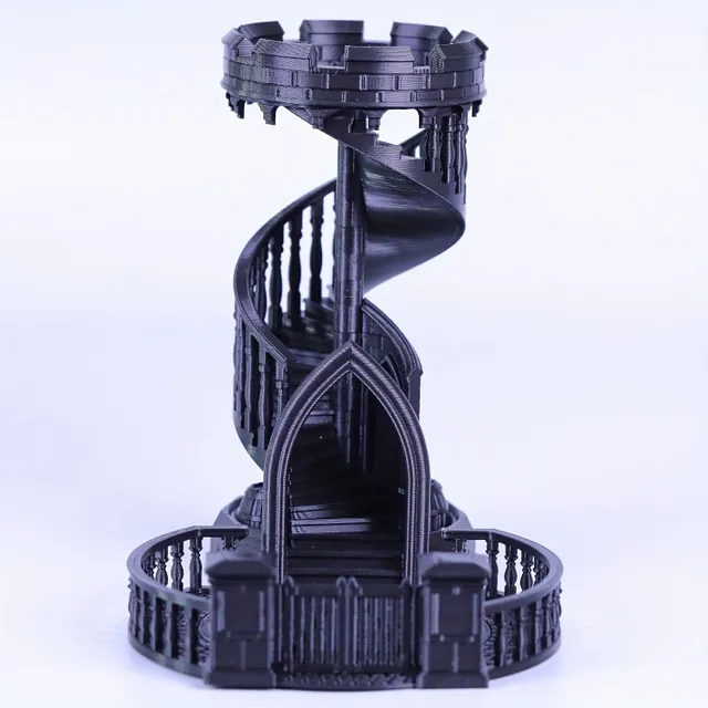 Fairytale Castle Kostek: Hand-painted Tower for Tossing For Dragon and Dungeon Games