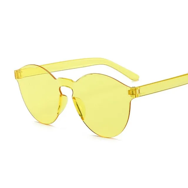 Unisex moderní jednoduché sluneční brýle - různé barvy