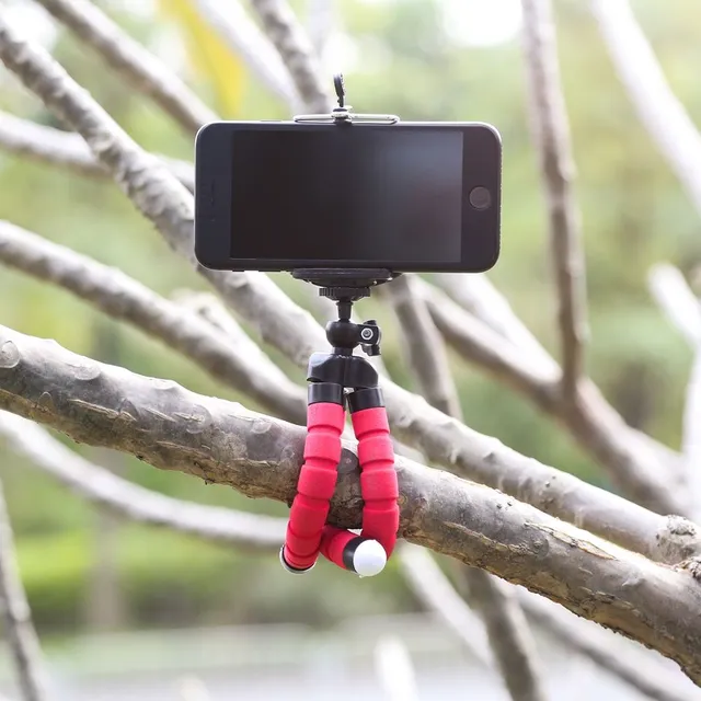 Flexible mini tripod for mobile phone