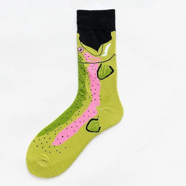 Funny socks with motifs