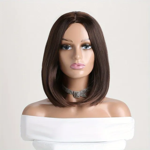 Short straight wig Bob - synthetic wig - ideal for beginners - heat resistant