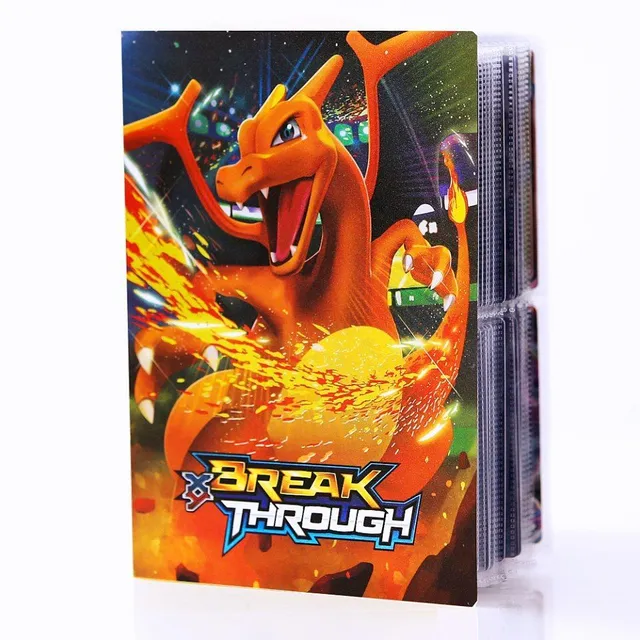 Album na herné kartičky s motívom Pokémon