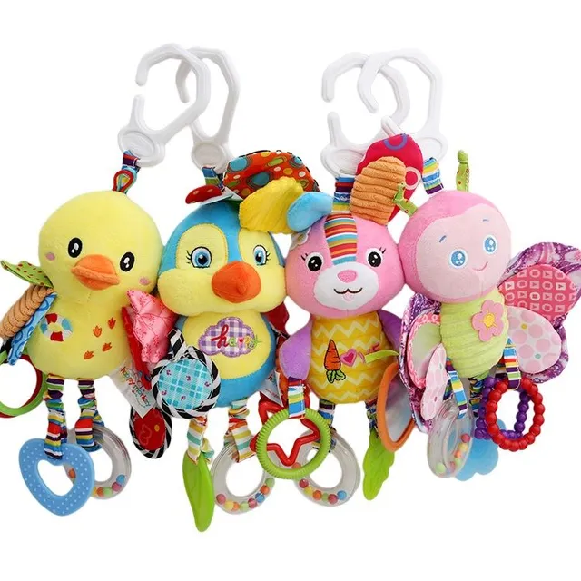 Children's hanging rattle - 4 variants
