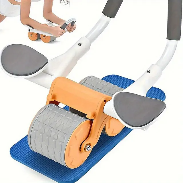 1 pc Automatic Reflection Abdominal Training Roller with Elbow Support