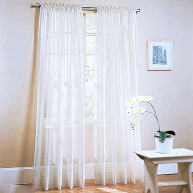 Quality cheap curtains 200x100 cm - choice of 9 colours