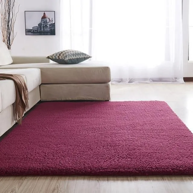Miękki i przyjemny dywan