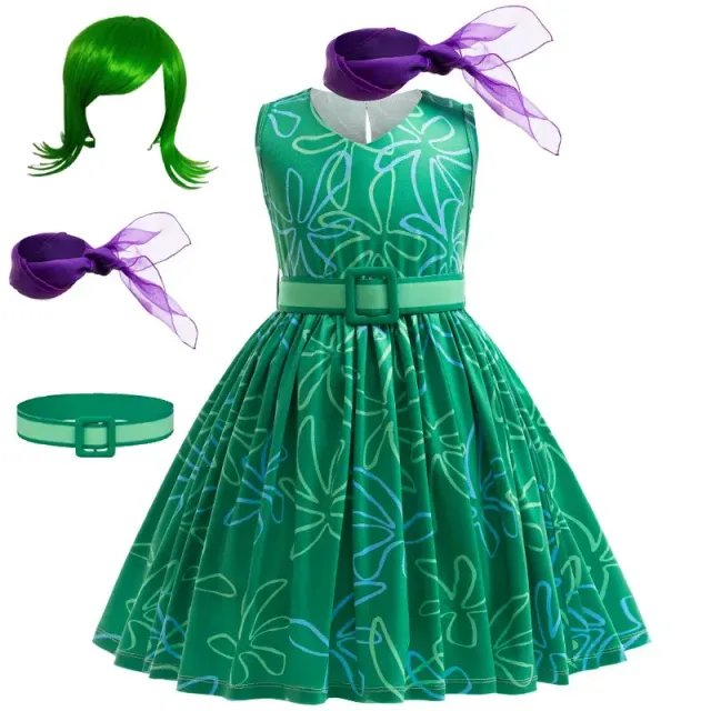 Girl's cute and fun set of carnival costume in the form of a favorite fairy tale In Head 2 - Inside Out 2