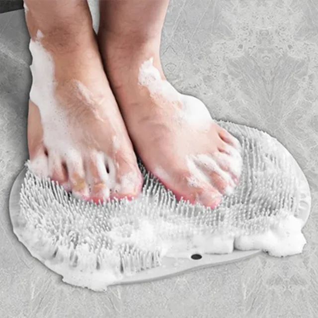 Silikónová stena premývacia podložka pre chrbát a nohy - relaxačná masáž pre každého