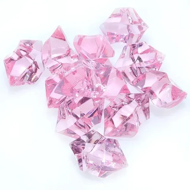 Acrylic crystal gemstones for the decoration of aquariums and vases