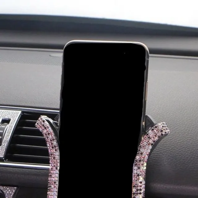 Držák mobilního telefonu do auta s kamínky