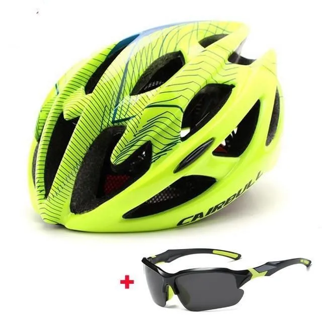 Ultralehká cyklistická helma yellow-c l-57-63cm
