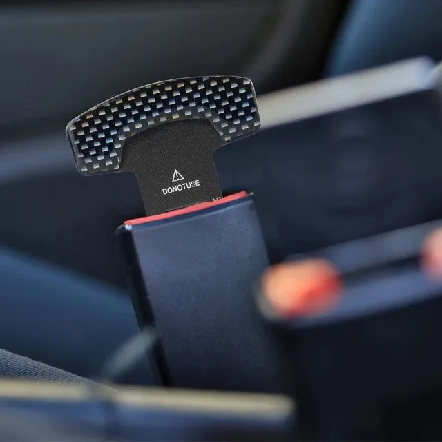 Safety belt buckle stop alarm