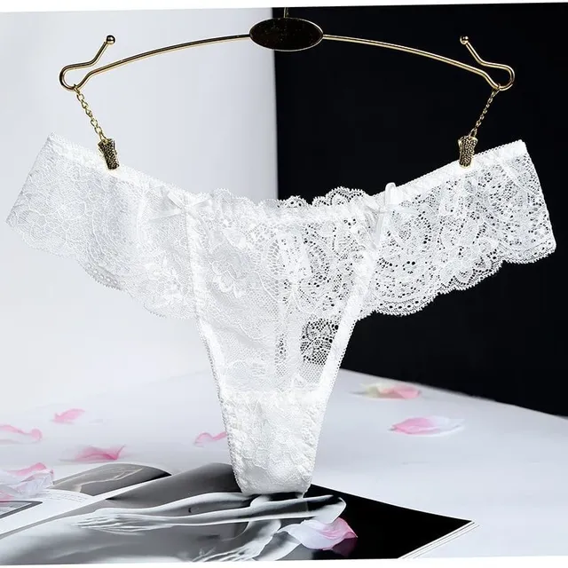 Women's Lace Thong Panties