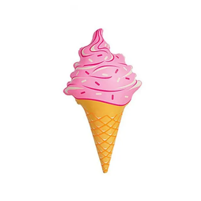 Stylová nafukovací točená zmrzlina do bazénu - několik barevných variant