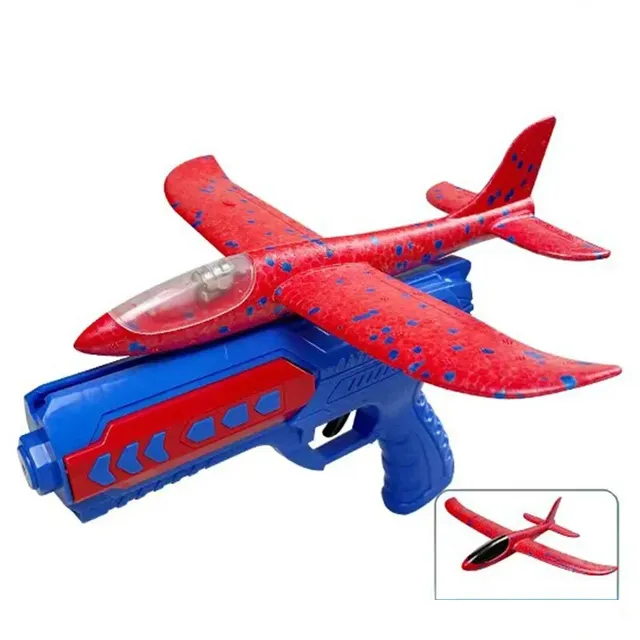 Children's aircraft catapult - foam glider