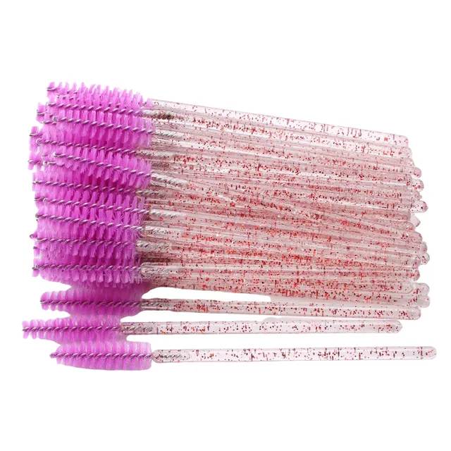 Eyebrow brushes and eyelashes 50 pcs