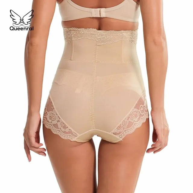Forming and slimming lace linen - beige