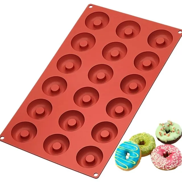 Silicone mould for mini donuts