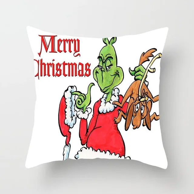 Christmas practical pillowcase with Grinch printing