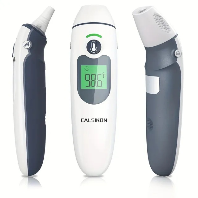 Ear &amp; Front Thermometer For Adult, Thermometer For Man's Face, Digital Thermometer For Fever