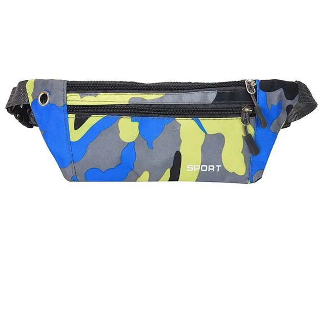 Geantă de talie sport unisex cu model camuflaj Dakota