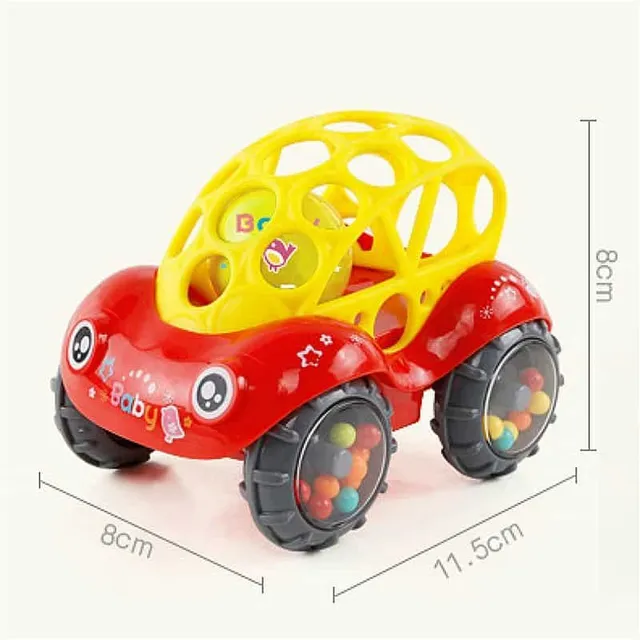 Zabawy samochodem dla najmniejszych dzieci | Piłki, dźwięki