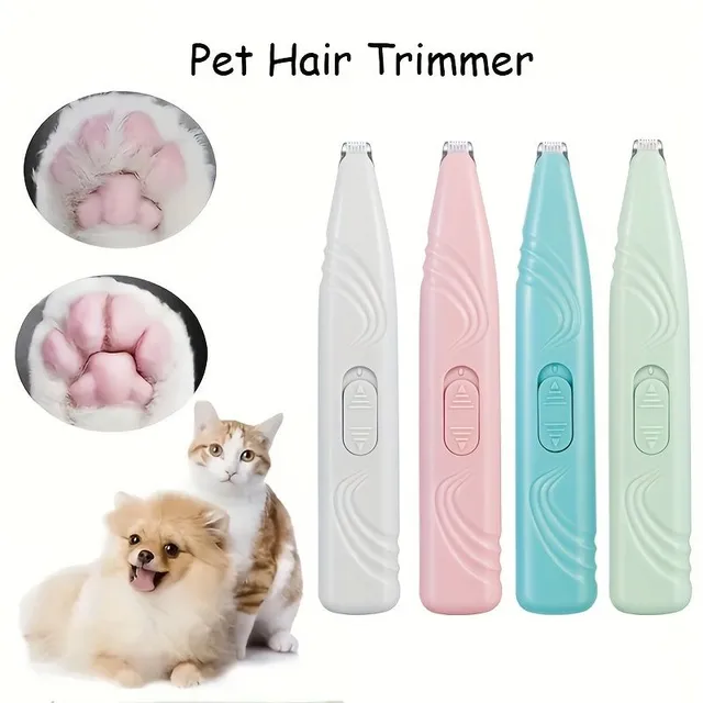 Professional dog and cat clipper on paws - For beautiful paws effortlessly