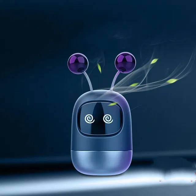 Cute car fragrance Robo + 3 fragrances as a free gift