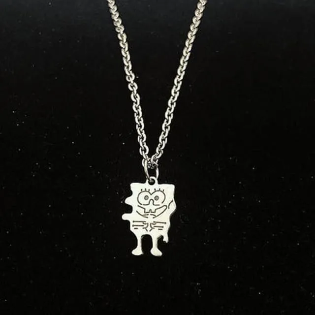 Necklace for girlfriends with Spongebob
