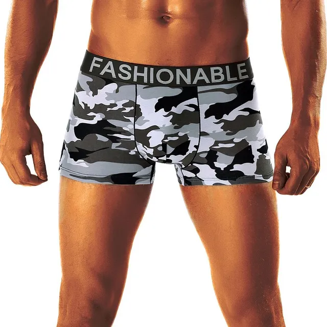 Men's stylish camouflage boxer shorts