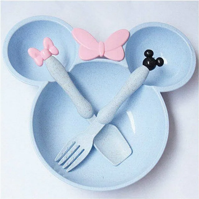 Set de veselie Mickey Mouse pentru copii