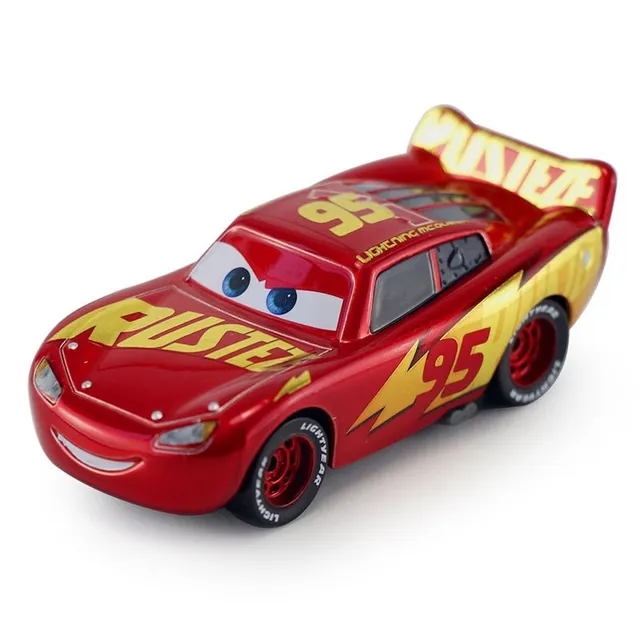 Trendy model cars from the movie Cars - different types Kidd