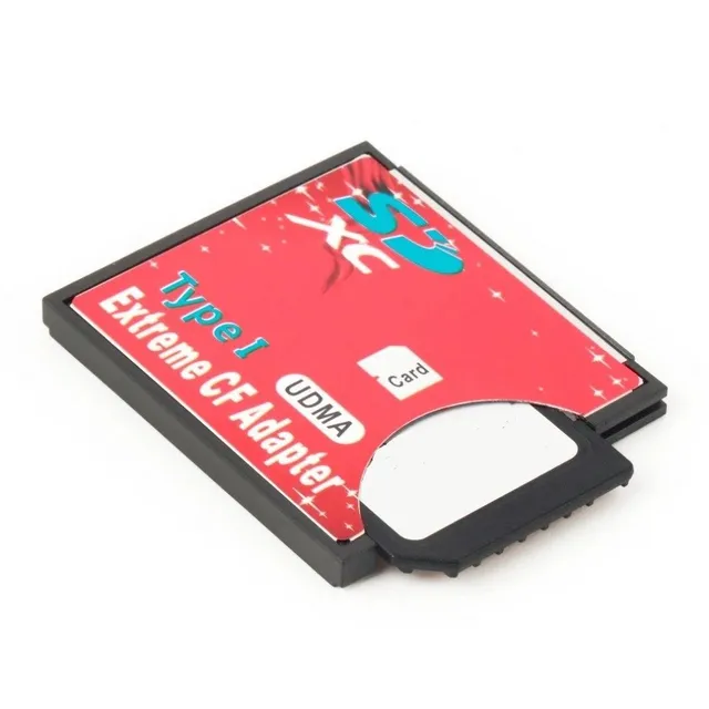 SD adapter to CF memory card