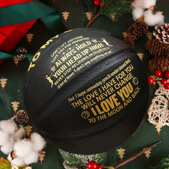 Show love to your son with this basketball gift