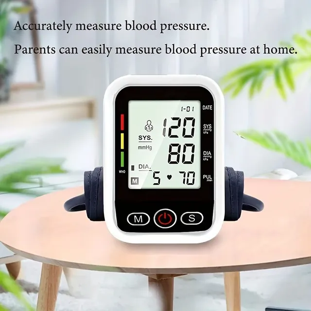 Automatic Digital Arm Pressure Gauge with LCD Display